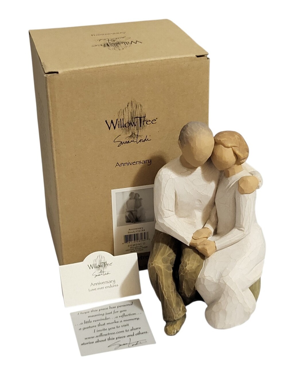 Willow Tree Susan Lordi Anniversary Love Ever Endures Figurine #26184 Retired